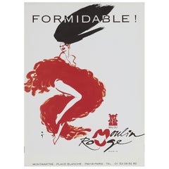 1970 Moulin Rouge - Formidable! Original Vintage Poster