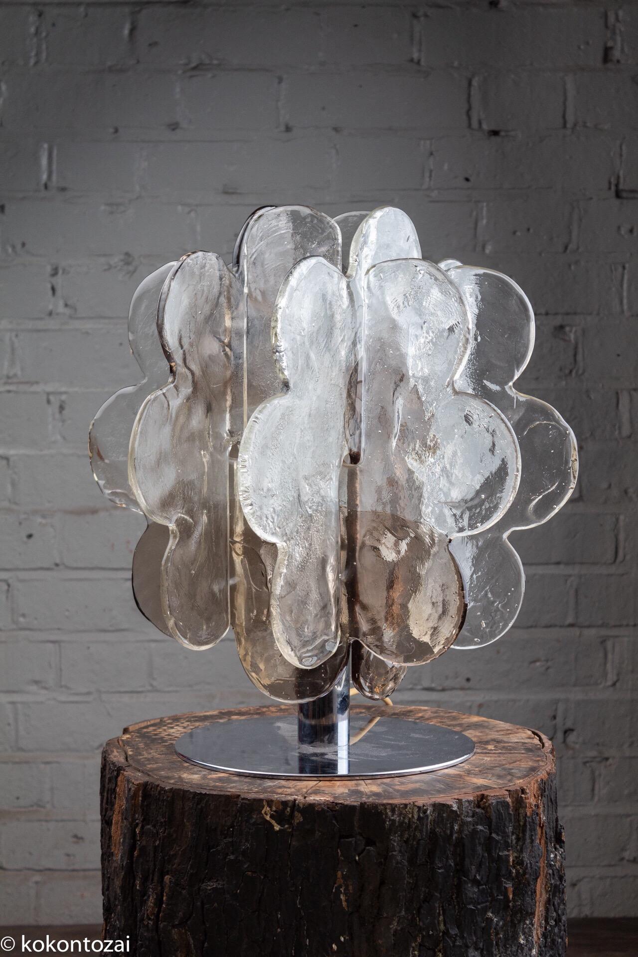 Italian 1970 Murano Cloud Lamp by Carlo Nason for Mazzega