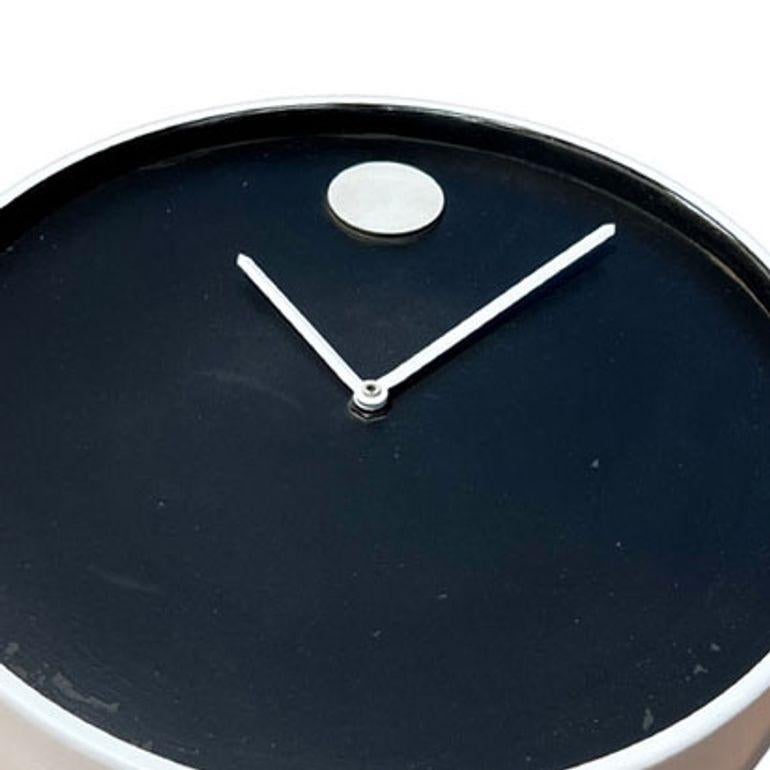 Reloj de pared Museum 1970 de Nathan Horwitt para Howard Miller Estadounidense en venta