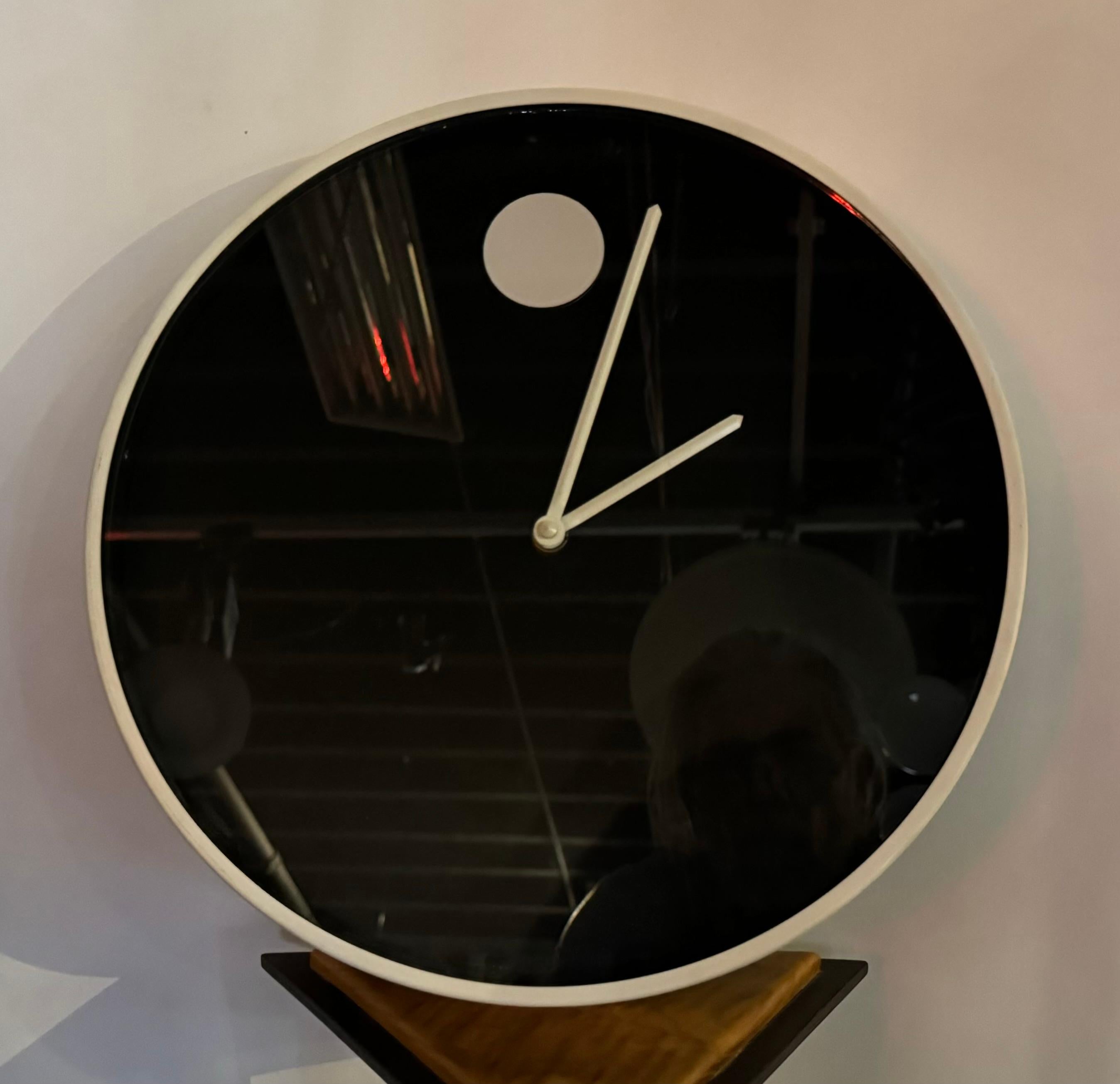 Reloj de pared Museum 1970 de Nathan Horwitt para Howard Miller/ POP MODERN SPACEAGE Estadounidense en venta