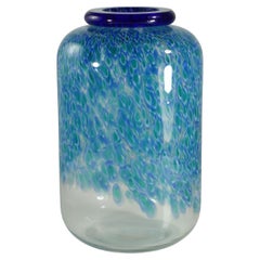 1970 Neverrino Gae Aulenti Diseño italiano Murrine Jarrón de cristal de Murano