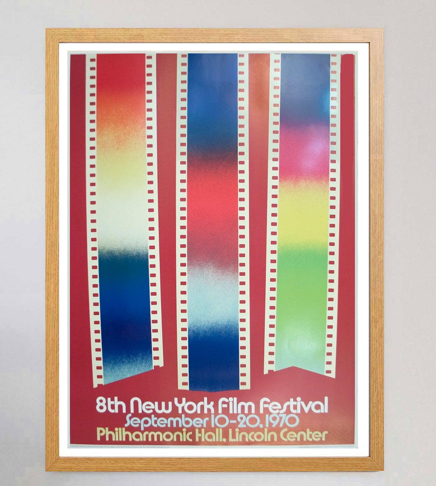 American 1970 New York Film Festival Rosenquist Original Vintage Poster For Sale