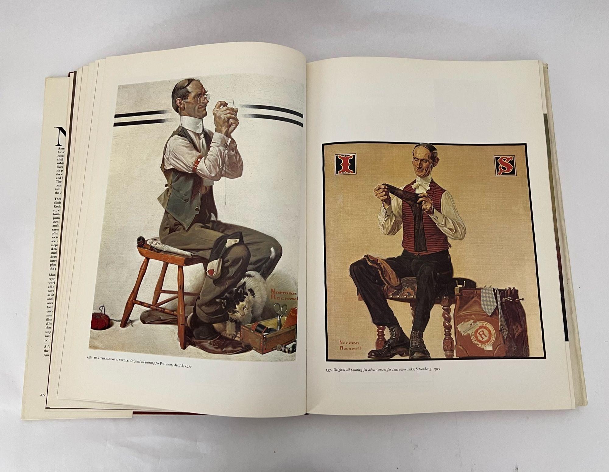 1970 Norman Rockwell: Artist and Illustrator Oversized Heavy Book For Sale 1