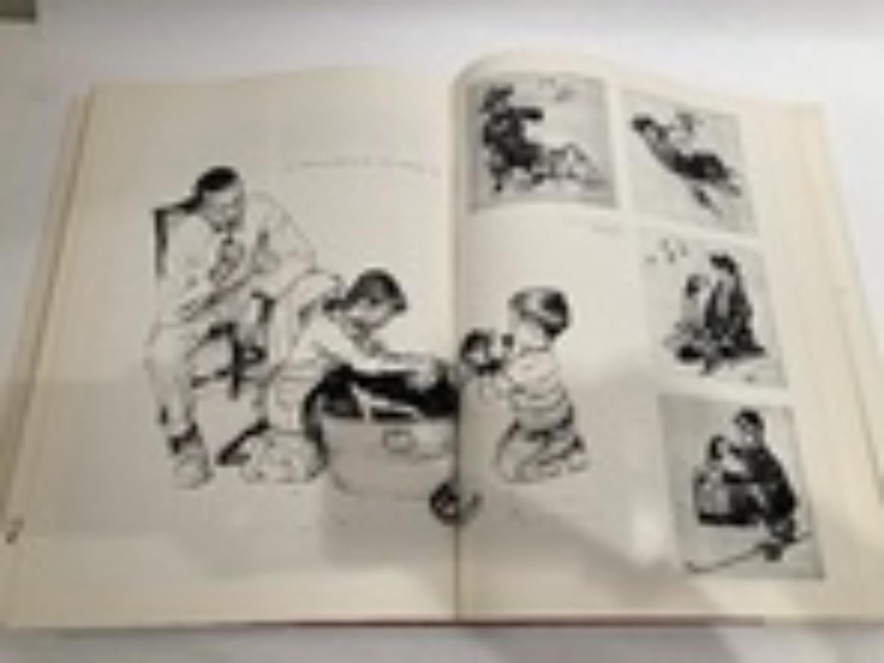 1970 Norman Rockwell: Artist and Illustrator Oversized Heavy Book For Sale 9