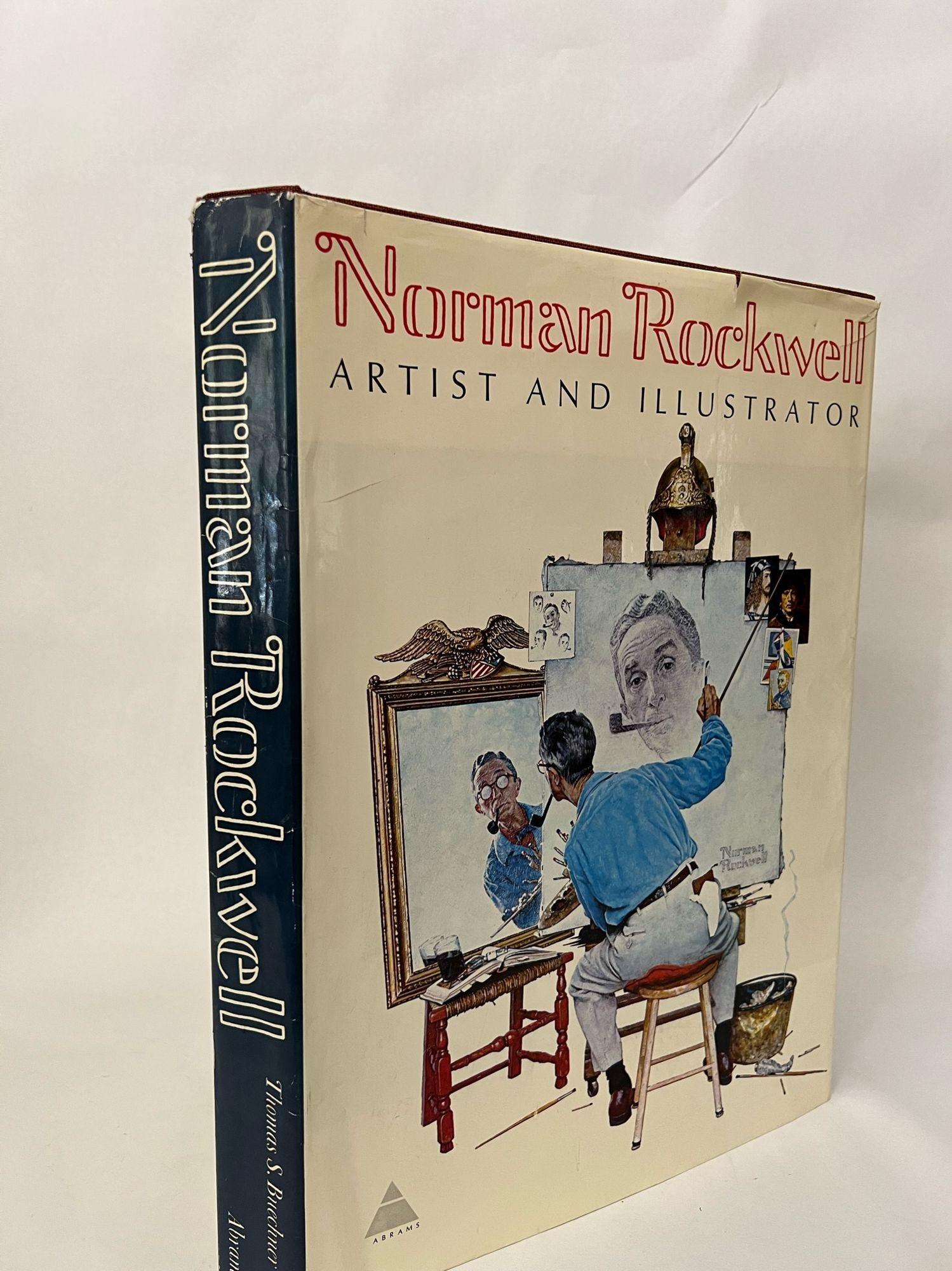 Norman Rockwell: Artist and Illustrator BY NORMAN ROCKWELL. Buechner, Thomas S.
Published by New York, Harry N. Abrahams, 1970.
Large heavy oversized hardcover coffee table book.
First edition. Includes 614 illustrations with 111 in full color, some