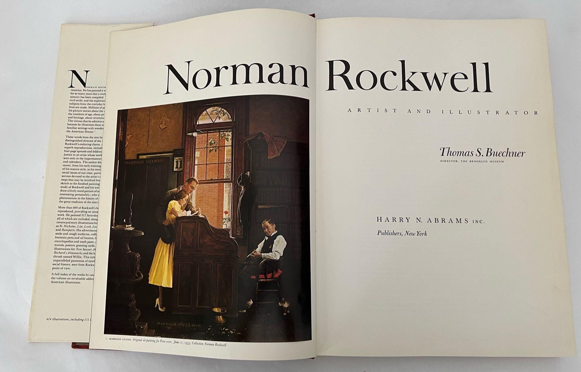 Américain Artiste et illustrateur de livres lourds, Norman Rockwell, 1970 en vente