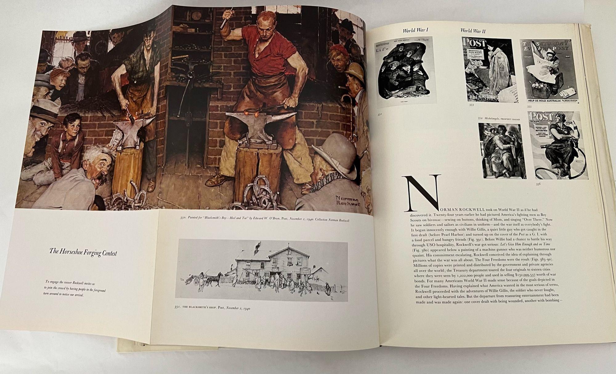 American 1970 Norman Rockwell: Artist and Illustrator Oversized Heavy Book