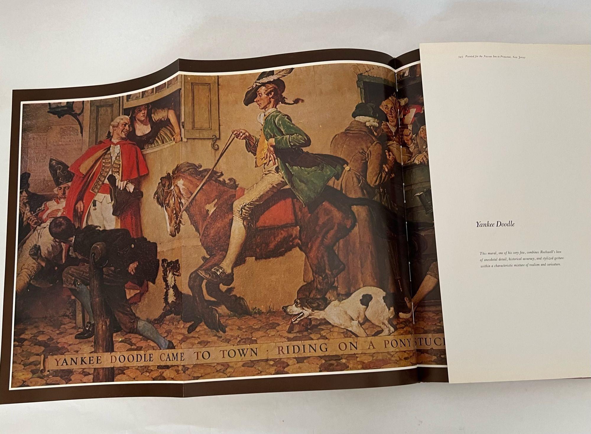 1970 Norman Rockwell: Artist and Illustrator Oversized Heavy Book In Fair Condition For Sale In North Hollywood, CA