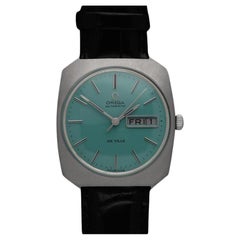 1970 Omega De Ville Vintage Large Mens Automatic Classic Retro Watch - SS