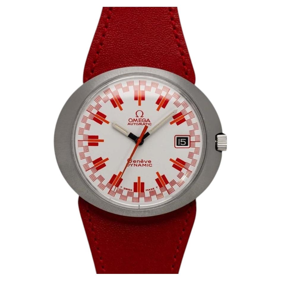 Reloj Omega Dynamic Vintage para hombre de 1970, calibre 565, con esfera de carreras - Acero inoxidable S en venta
