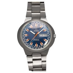 1970 Omega Dynamic Vintage Mens Cal. 752 Watch with Racing Dial - Stainless Stee