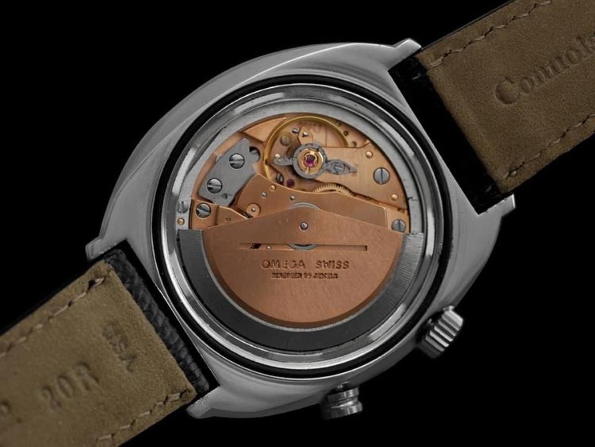 1970 OMEGA SEAMASTER MEMOMATIC Vintage Massiv Herren Retro Wecker Uhr, SS im Angebot 6