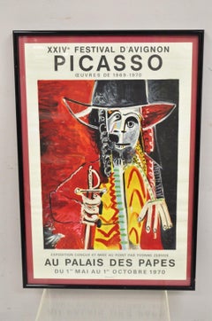 1970 Pablo Picasso Festival D'Avignon Au Palais des Papes Lithograph Poster