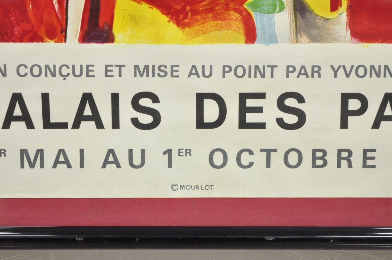 1970 Pablo Picasso Festival D'Avignon Au Palais des Papes Lithographie Poster (Papier) im Angebot