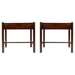 1970 Pair of bedside tables by Jacques Hauville for Roche Bobois