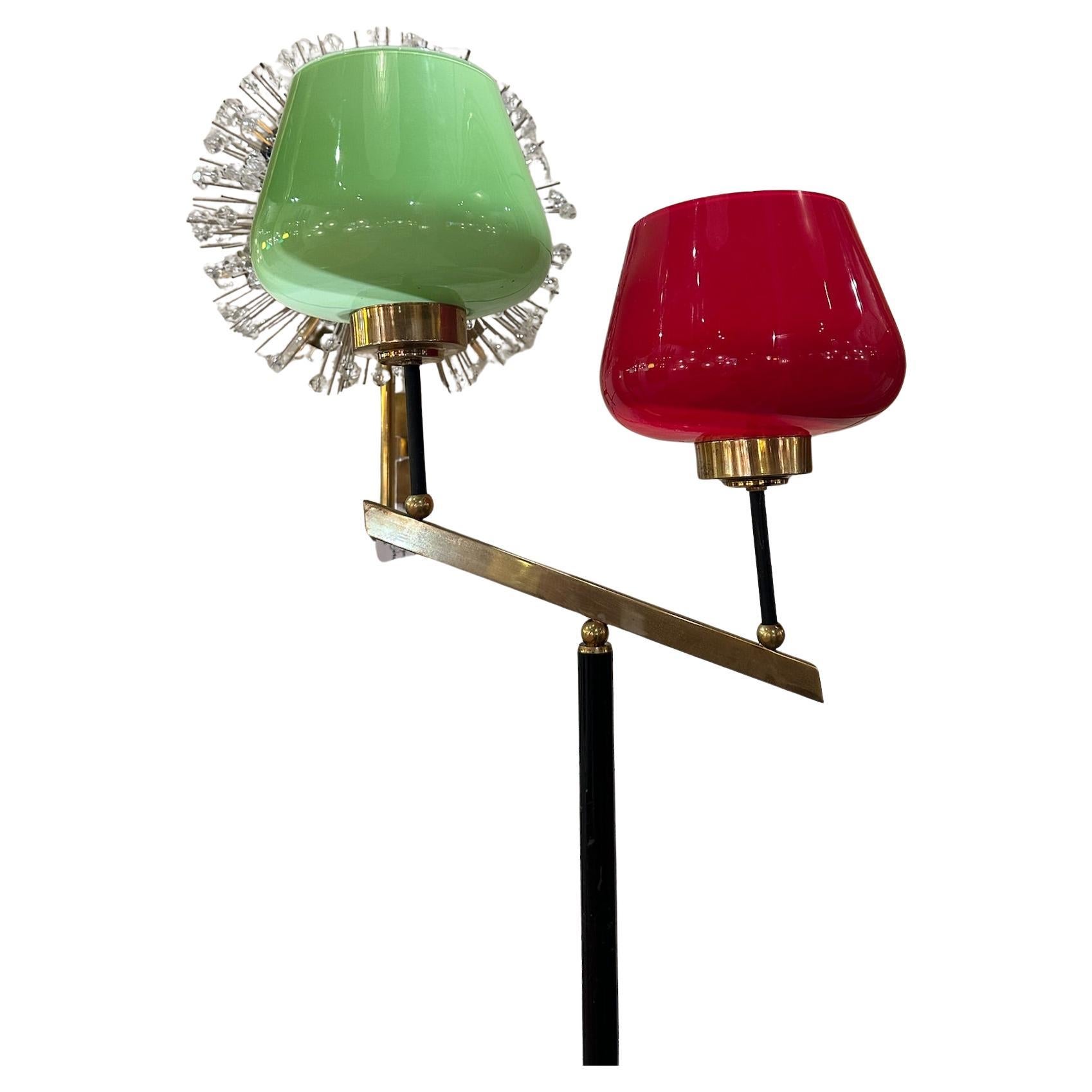 1970 Pair of Italian Floor Lamps