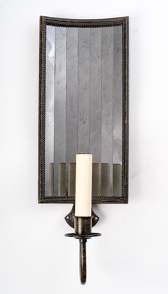 1980 Pair of Mirror Sconces Vaughan House