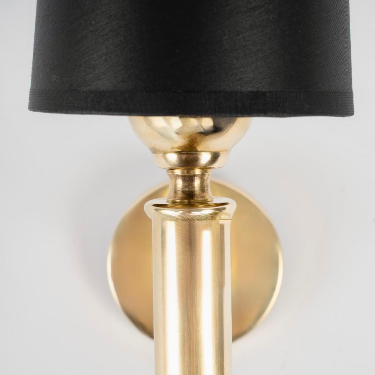 1970 Pareja de apliques de Maison Roche finales del siglo XX en venta