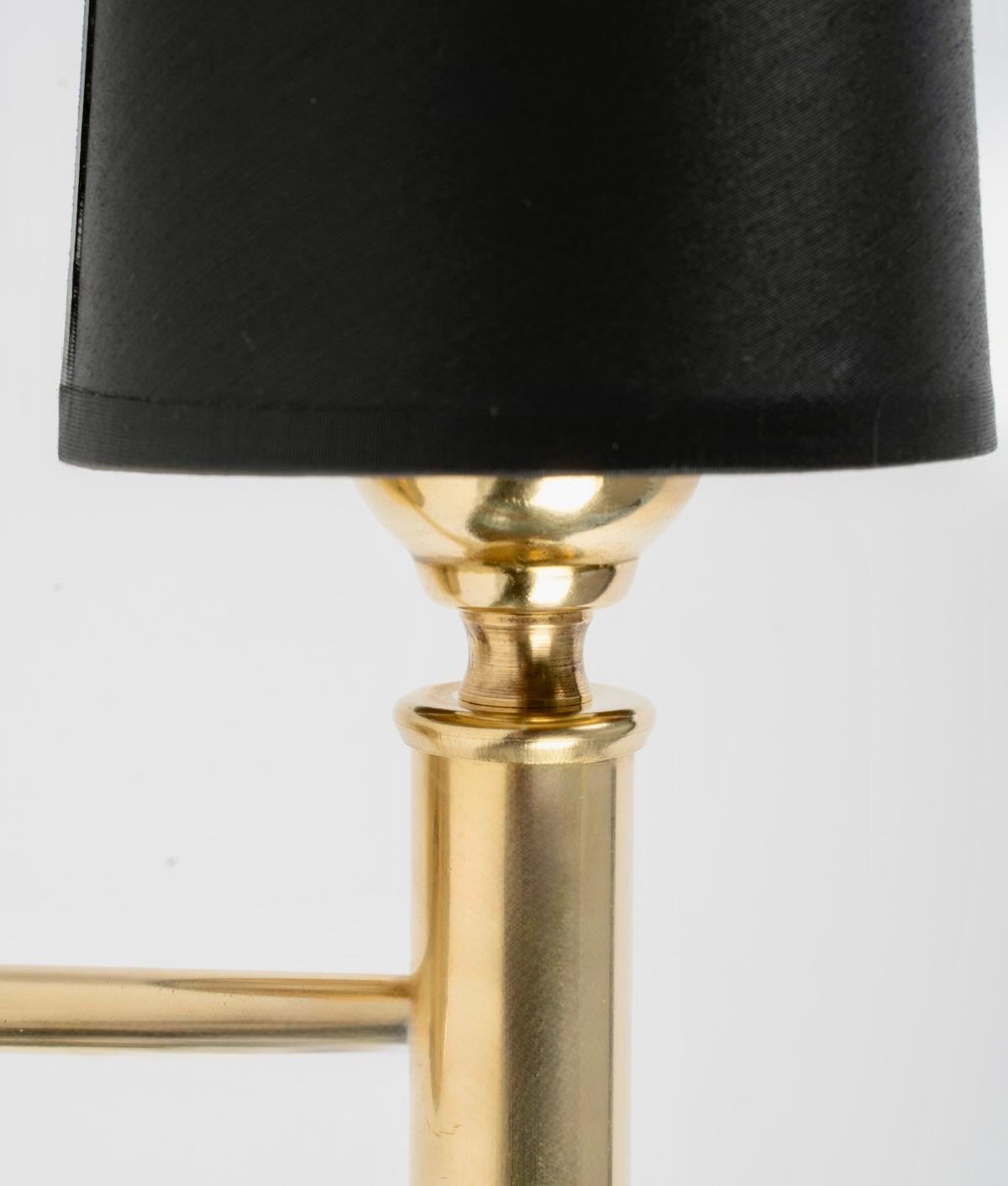 1970 Pareja de apliques de Maison Roche Latón en venta