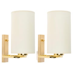 1970 Pair of wall sconces Maison Roche