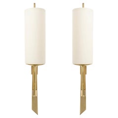 1970 Pair of Wall Sconces Maison Roche