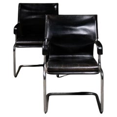 1970 Pair Uno Arm Chairs by Paolo Deganello & Gilberto Corretti for Marcatre