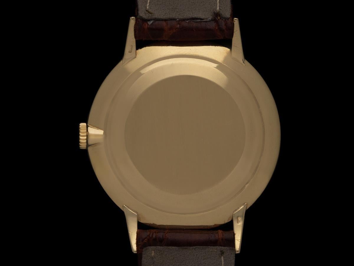 1970 Patek Philippe Vintage Reloj de Caballero de cuerda manual Ref. 3468 Reloj de vestir de oro de 18 quilates en venta 2