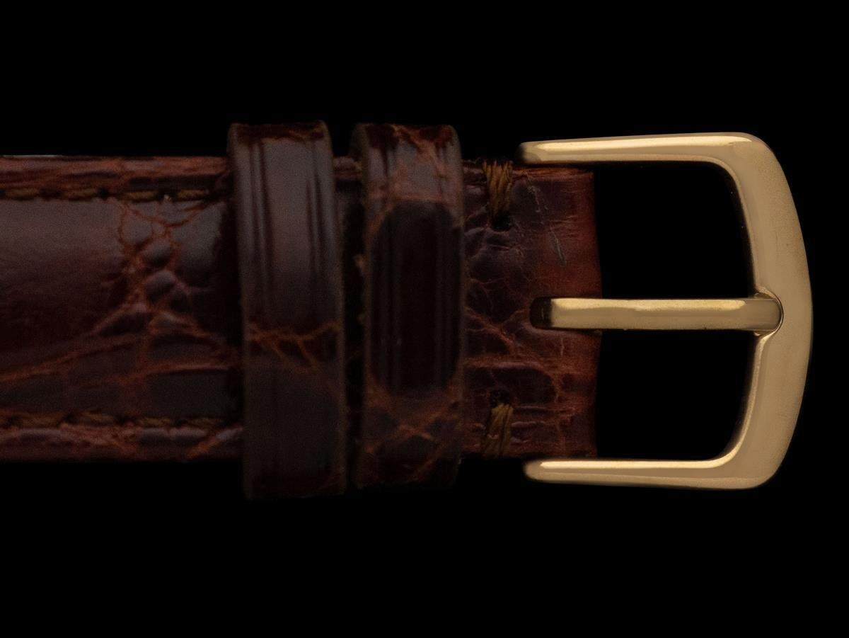 1970 Patek Philippe Vintage Reloj de Caballero de cuerda manual Ref. 3468 Reloj de vestir de oro de 18 quilates en venta 3