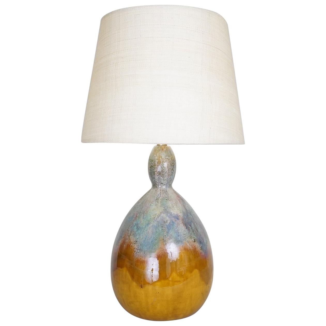 1970 Primavera Colocynth Table Lamp For Sale