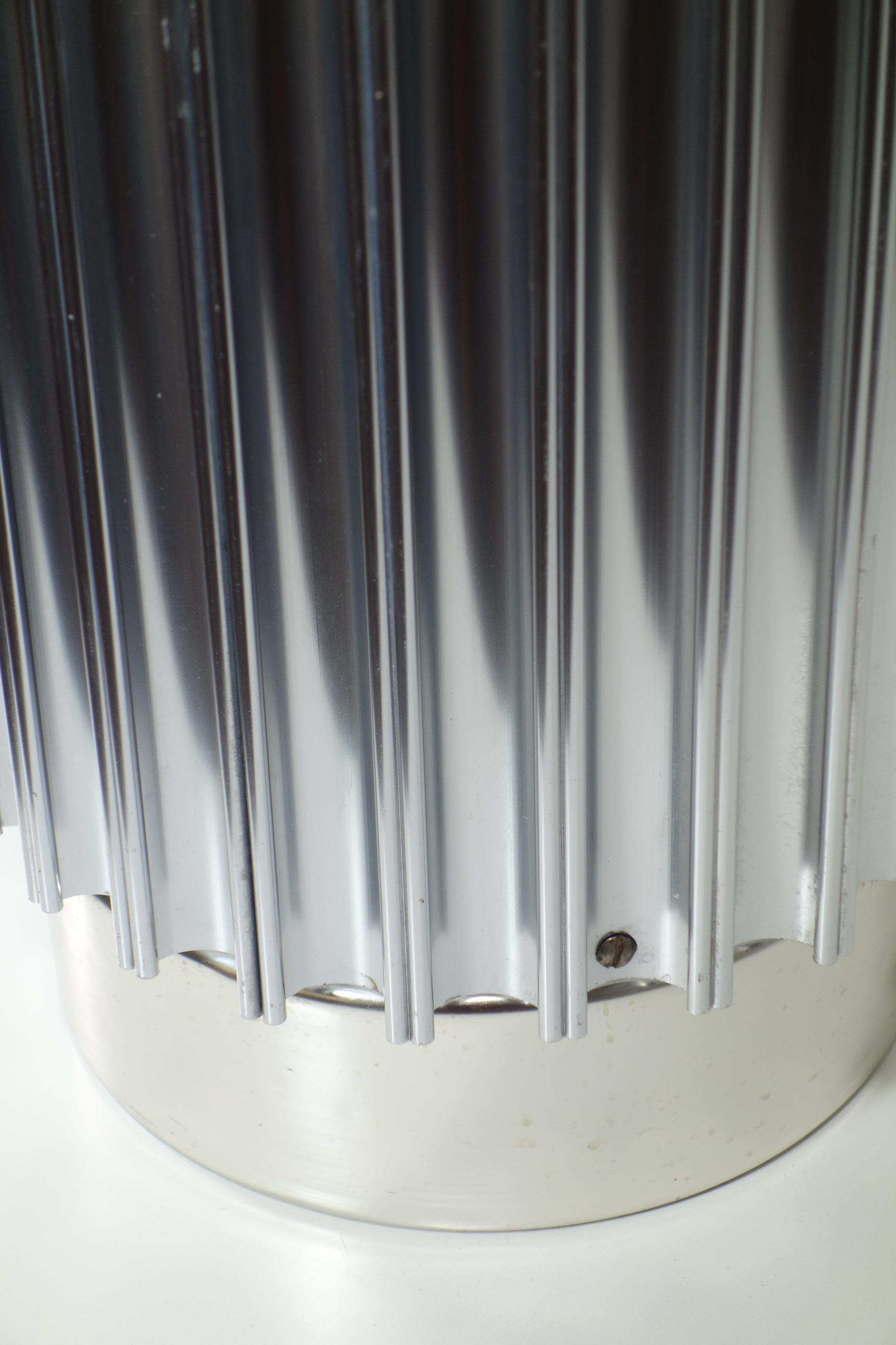 1970 Ronchetti Porro Italian Space Age Design Steel Umbrella Stand For Sale 6