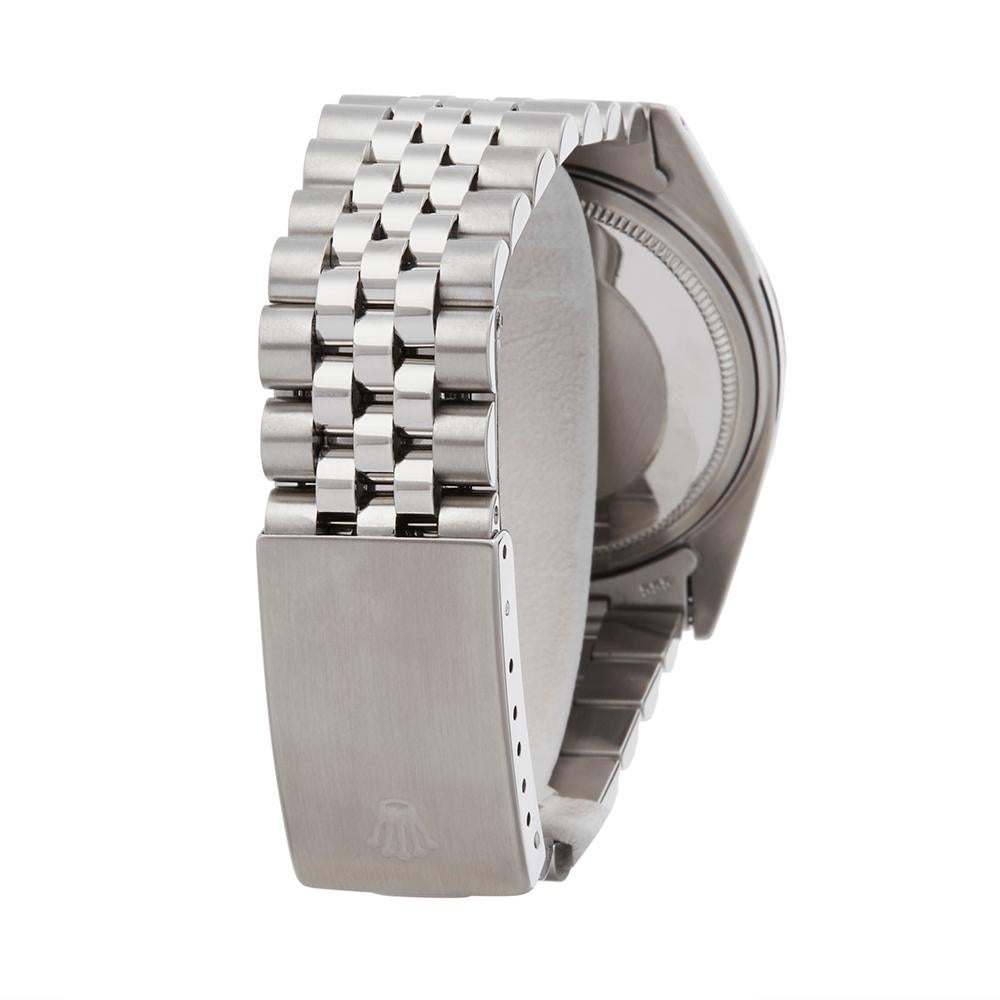 Women's or Men's 1970 Rolex Datejust Stainless Steel 1603 Wristwatch