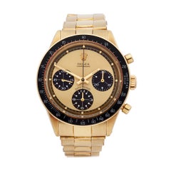 1970 Montre-bracelet Rolex Daytona en or jaune 6264