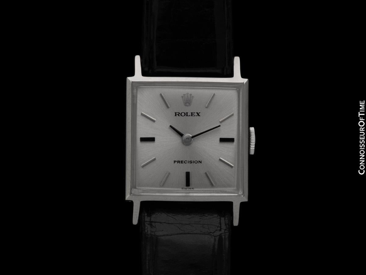 1970 ROLEX PRECISION Pre-Cellini Vintage Ladies Watch, Ref. 2611 - Stainless Steel

Gorgeous Restored Condition - Fully Rolex - 1 Year Warranty

Today's offering showcases this meticulously restored ladies Rolex vintage pre-Cellini watch.

Both a