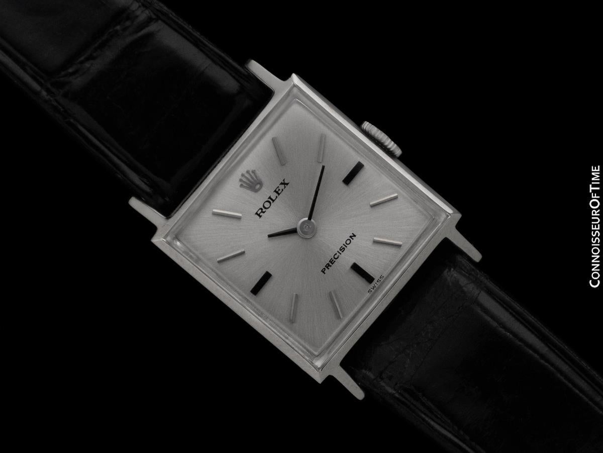 Romantic 1970 Rolex Precision Pre-Cellini Vintage Ladies Watch, Ref. 2611 - SS