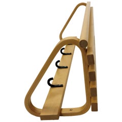 1970´s Alvar Aalto Wall-Mounted Hat Shelf in Birch