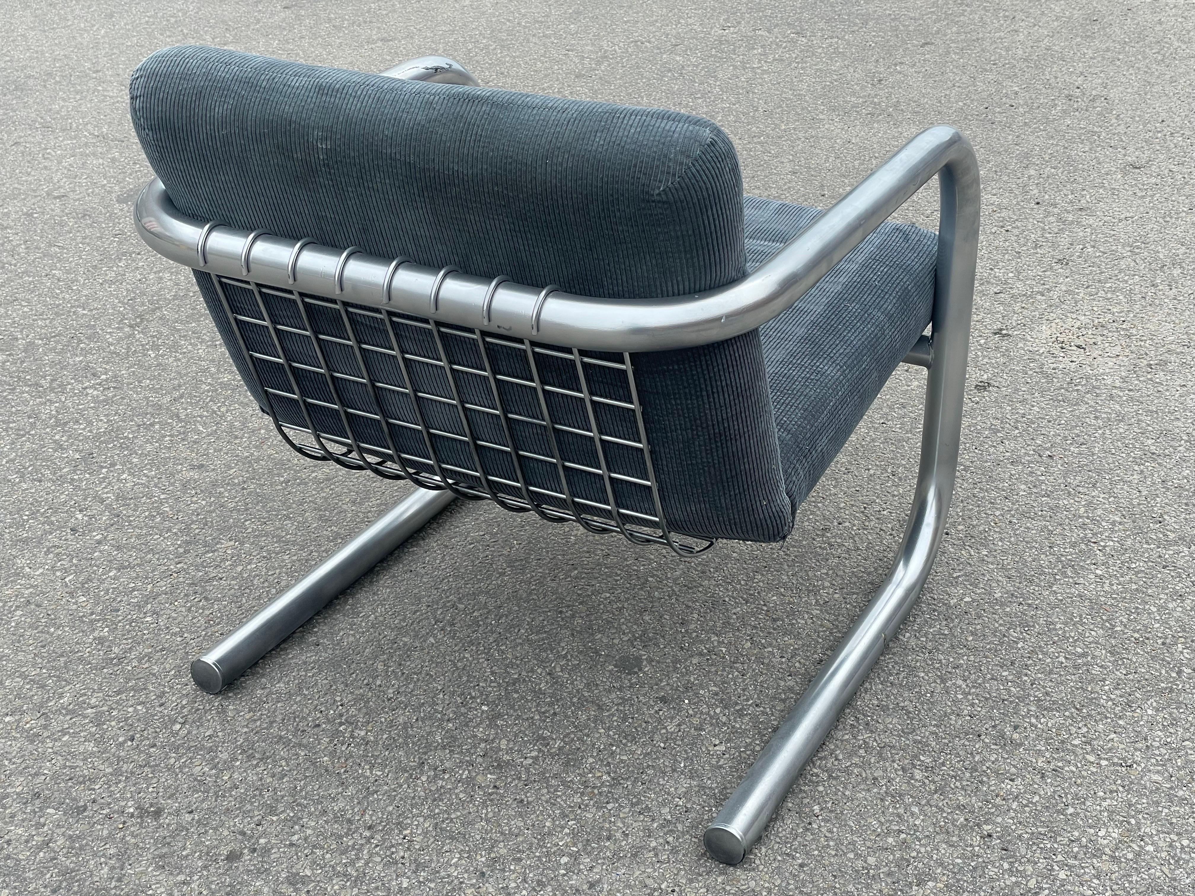 1970´s Danish cantilever Lounge Chair by Friis & Moltke  In Good Condition For Sale In Copenhagen, DK