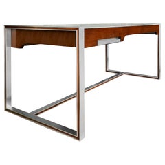 1970´s Large Flat Desk by Claude Gaillard for Ligne Roset, France