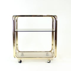 Barra metálica sobre ruedas de los años 70, Checoslovaquia