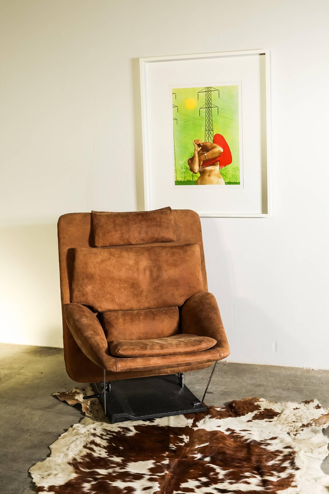 1970 Saporiti Lounge Chair In Excellent Condition In Melbourne, VIC