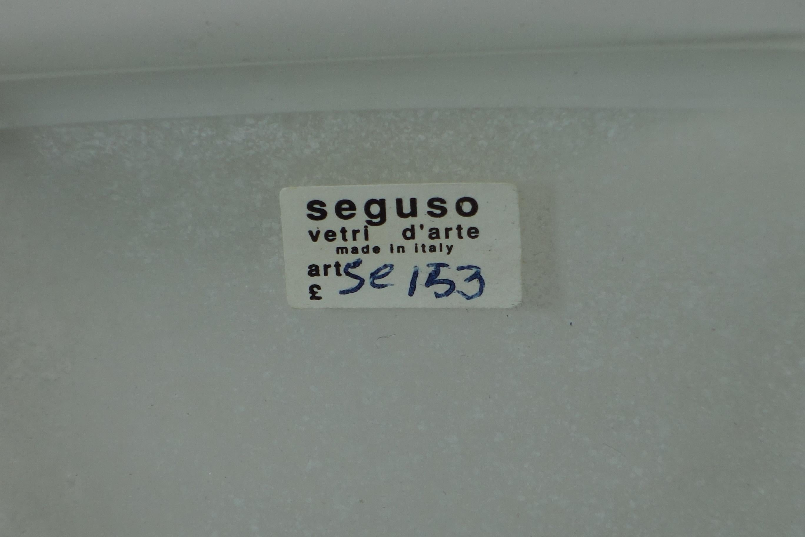 1970 Seguso Vetri D'Arte Vittorio Rigattieri White Black Murano Glass Vase For Sale 4