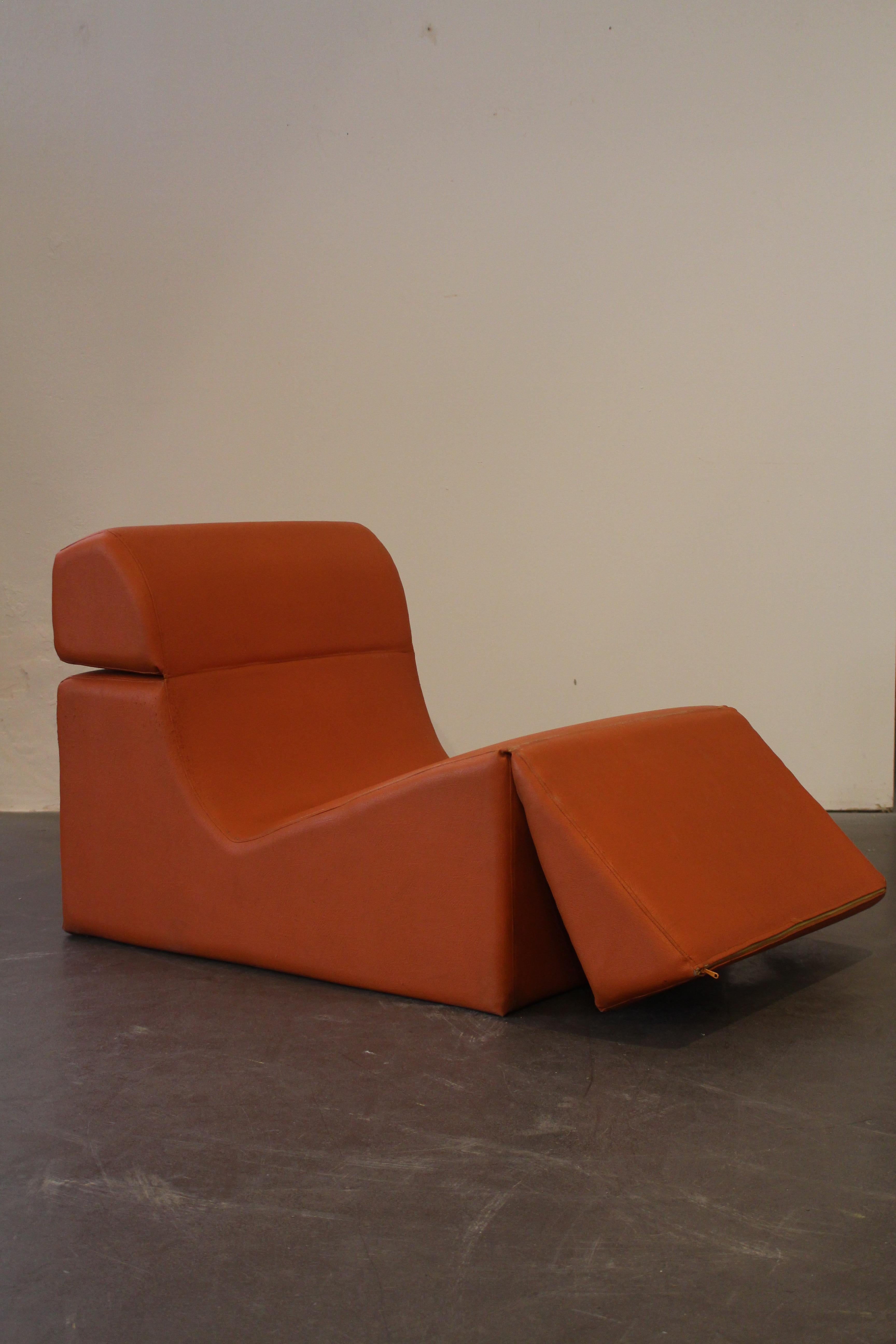 Space Age 1970, Set of 2 Armchairs by Jean-Paul Barray