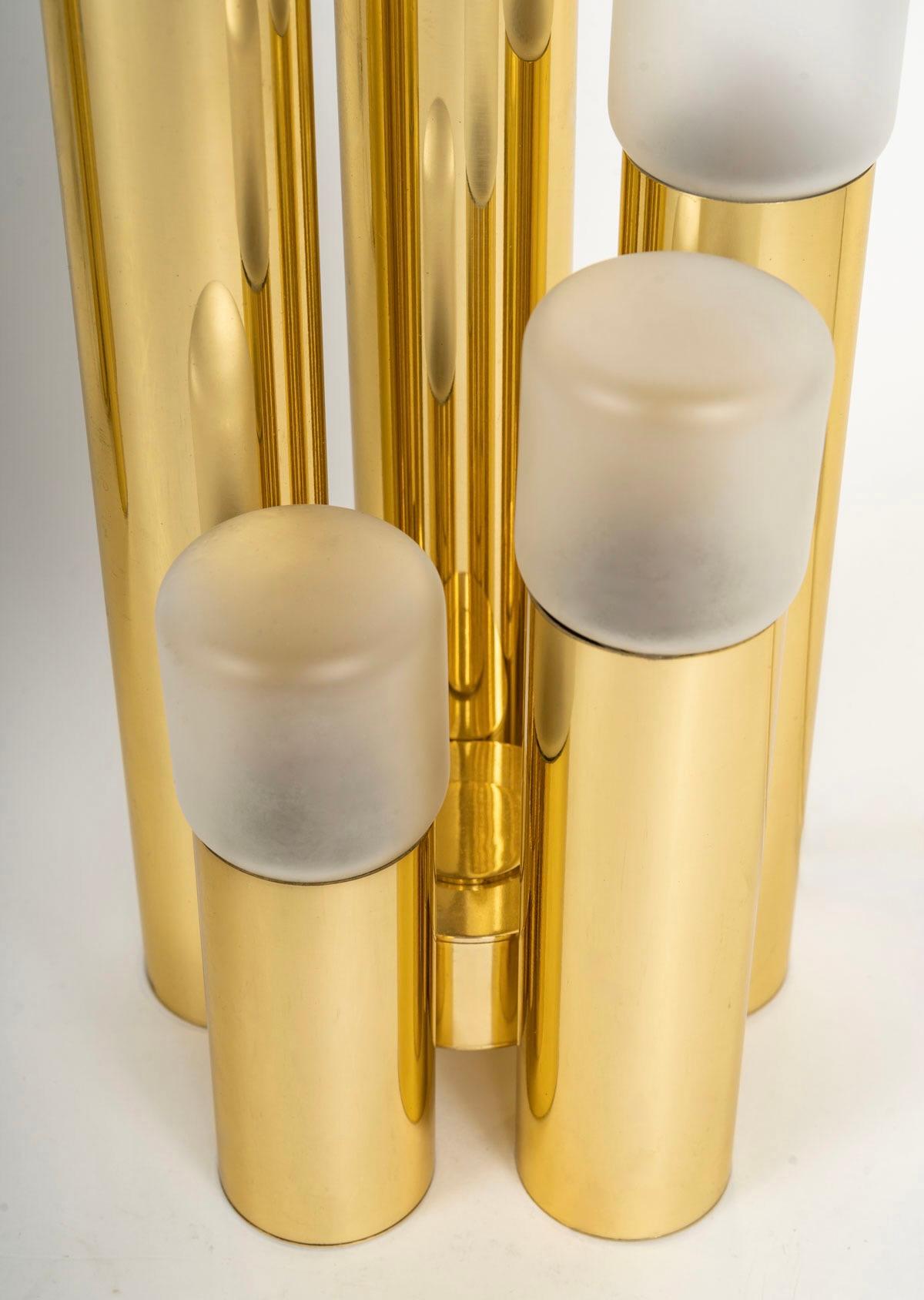 Late 20th Century 1970 Set of 2 lamps by Maison Roche
