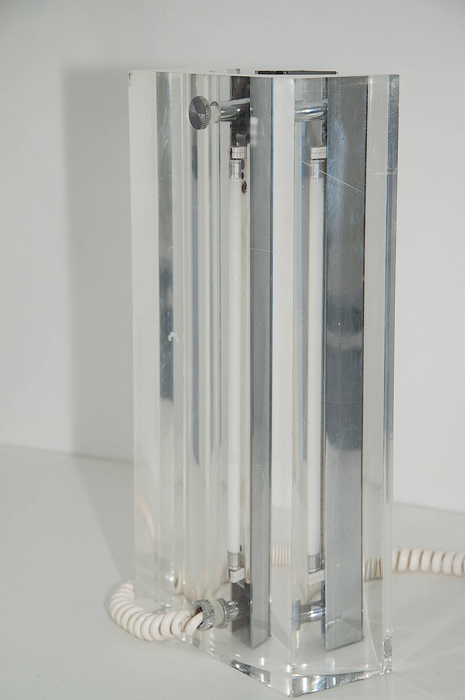 Space Age 1970 Table Lamp by Michel Dumas For Sale