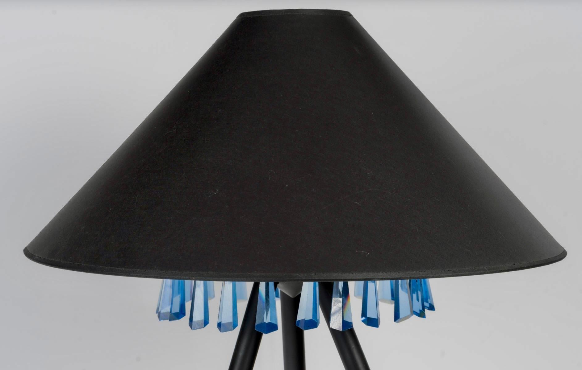 1970 Tischlampe, entworfen von Chrystiane Charles für das Maison Charles (Französisch) im Angebot