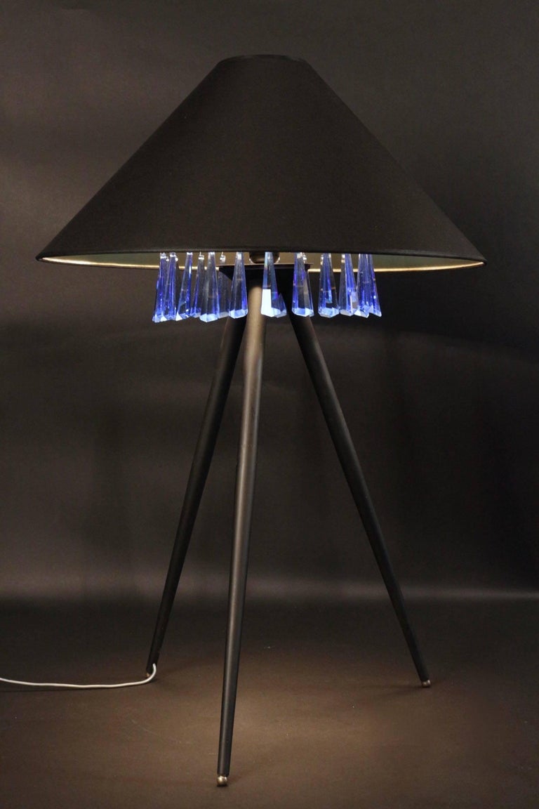 1970 Table Lamp Designed by Chrystiane Charles for the Maison Charles In Good Condition For Sale In Saint-Ouen, FR