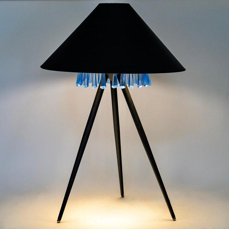 Brass 1970 Table Lamp Designed by Chrystiane Charles for the Maison Charles For Sale