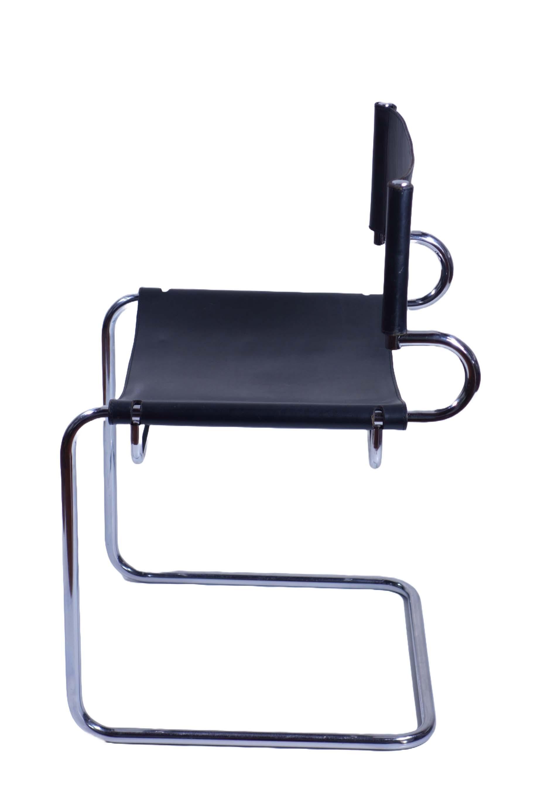 1970 Terry Luigi Saccardo Arrmet Space Age Italian Design Black Leather Chairs In Good Condition For Sale In Brescia, IT