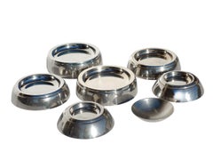 1970 "Egg" Tommaso Barbi Italian Design Metal stacking