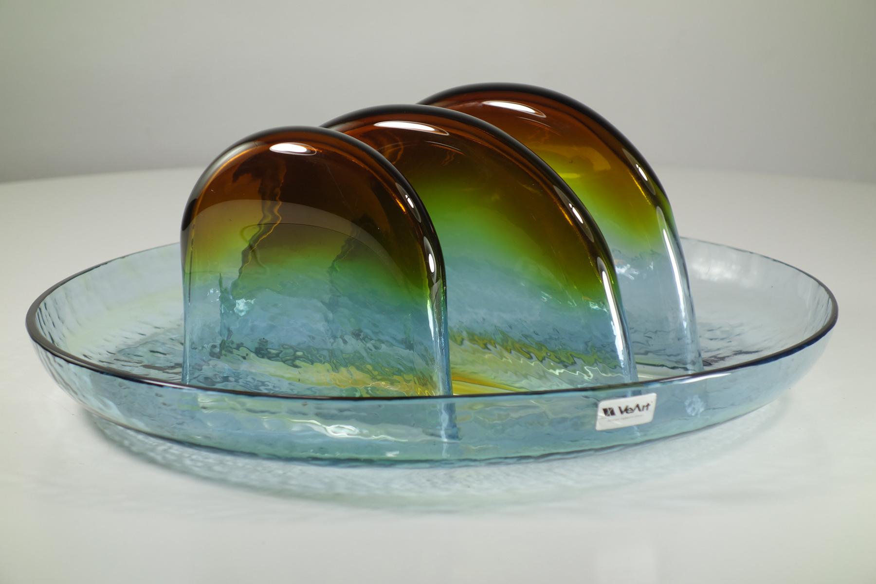 Escultura en placa de vidrio
Toni Zuccheri
VeArt
1970

Cristal de Murano
Pegatina Fabricación Etiqueta
Condición perfecta