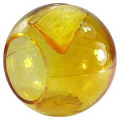 1970 Toni Zuccheri VeArt Design italiano A Space Age Scultura in vetro di Murano